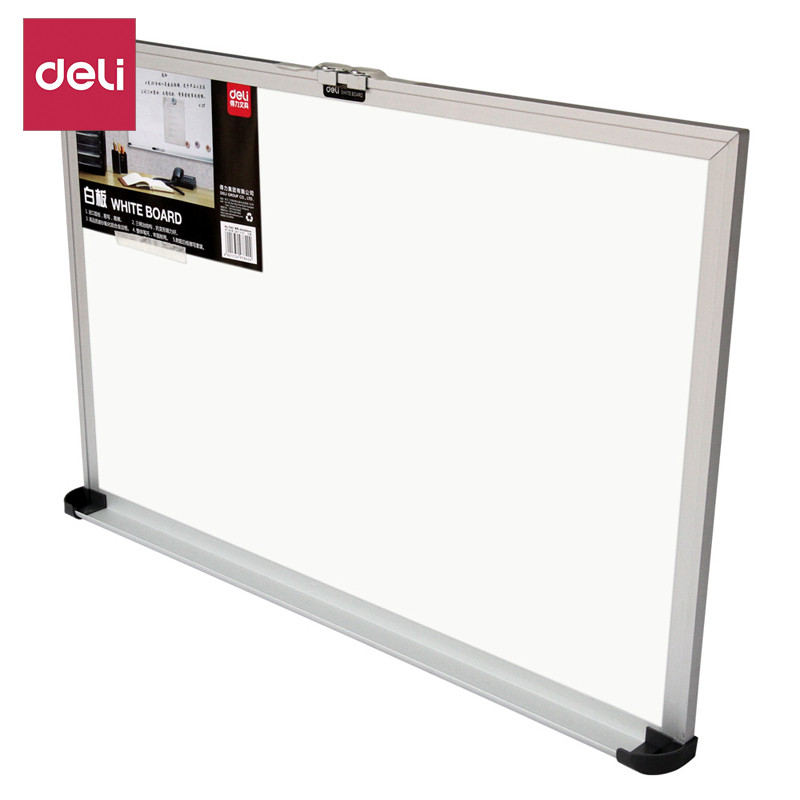 得力（deli）7843 易擦 磁性办公 教学 会议白板（40cm*60cm）单个装
