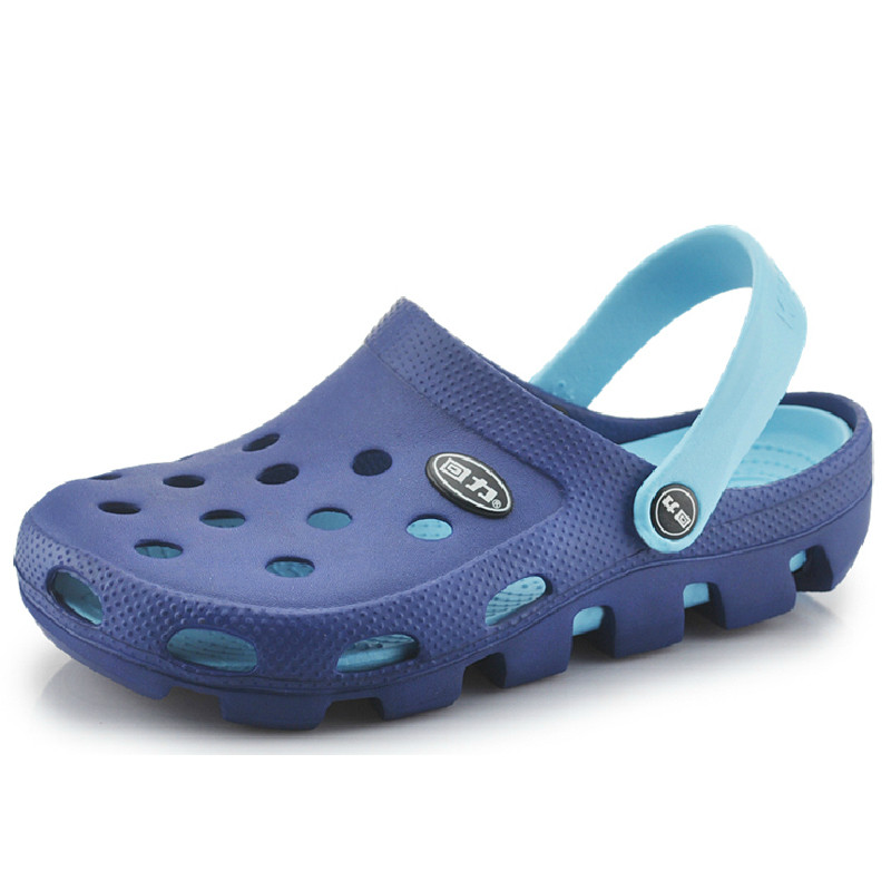 回力洞洞鞋沙滩鞋男夏季包头拖鞋男士女士情侣凉拖凉鞋 049 wxl-1066