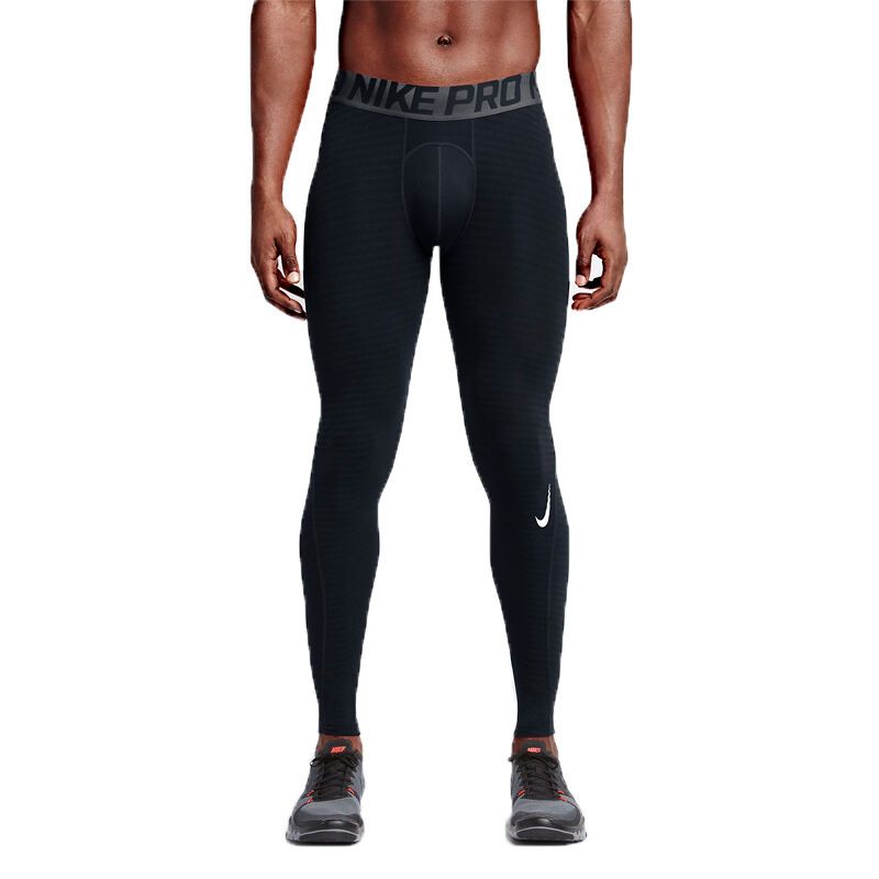 耐克（NIKE）男士紧身型运动长裤 PRO训练运动裤838016-010