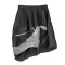 sdeer圣迪奥女装肌理折痕挺括印花长裙 深灰/97 XL