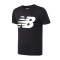 New Balance/NB男装短袖T恤新款经典圆领针织运动服MT91923 L MT91923-BK黑色