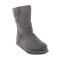 SKECHERS斯凯奇SKECHERS WOMENS USA系列时尚休闲雪地靴48822 炭灰色/CCL 37码