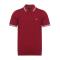 EMPORIO ARMANI EA 阿玛尼 男士棉质短袖POLO衫 3Z1MY6 1MPPZ M 0339-红色