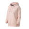 【自营】NIKE耐克女装卫衣秋冬新款连帽套头加绒健身休闲运动服AJ6316 S AJ6316-646风暴粉+杂色+风暴粉+白