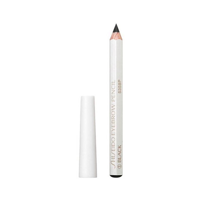 资生堂Shiseido六角眉笔防水眉墨铅笔01号黑色 1.2g