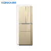 康佳(KONKA) BCD-360WEGX4S 360升十字对开门冰箱 高保湿系列，电脑温控，节能保鲜（金色）