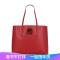 Fendi 女士牛皮购物袋手提单肩包 8BH348 A0ZG F14QR-红色