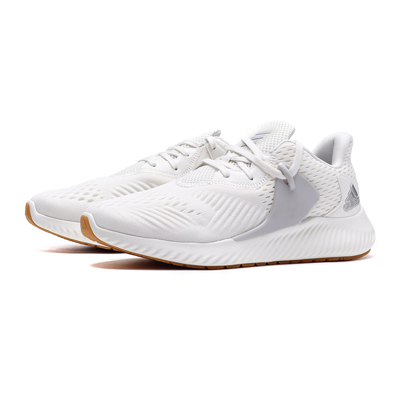 adidas阿迪达斯女子跑步鞋新款跑步休闲运动鞋CG4745 40码 BD7190乳白+灰色