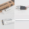 LED灯管日光灯t8长条光管家用改造飞凡电棒单端一体化1.2米加强版1.2M16W白光65 默认尺寸 加强版0.6M8W中性光4000K一箱