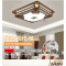 新中式吸顶灯方形复古客厅灯具实木大厅灯现代中式LED灯饰中国风70cmLED 60cm无极调光