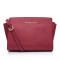 Michael Kors 迈克·科尔斯 女士经典MK小号笑脸包单肩斜挎包 30T3GLMM2L 樱桃红