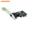 COMFAST CF-P10 PCI-E千兆网卡 台式机以太网卡自适应 千兆网口拓展 内置千兆有线网卡