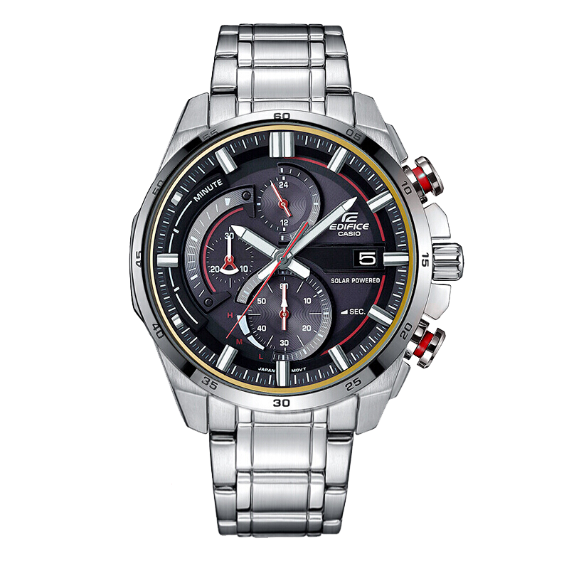 卡西欧(CASIO)手表 edifice系列时尚多功能石英防水男表