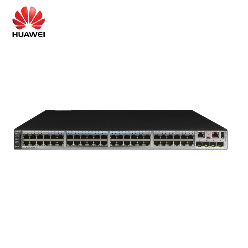 华为（HUAWEI）S5720-56C-PWR-HI组合配置(48个10/100/1000BaseT以太网端口）优享服务