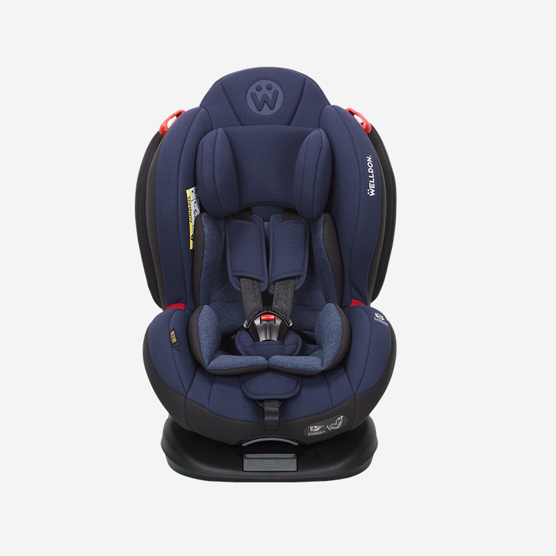 Welldon惠尔顿汽车儿童安全座椅汽车用婴儿宝宝0-6岁isofix皇家宝3星曜蓝