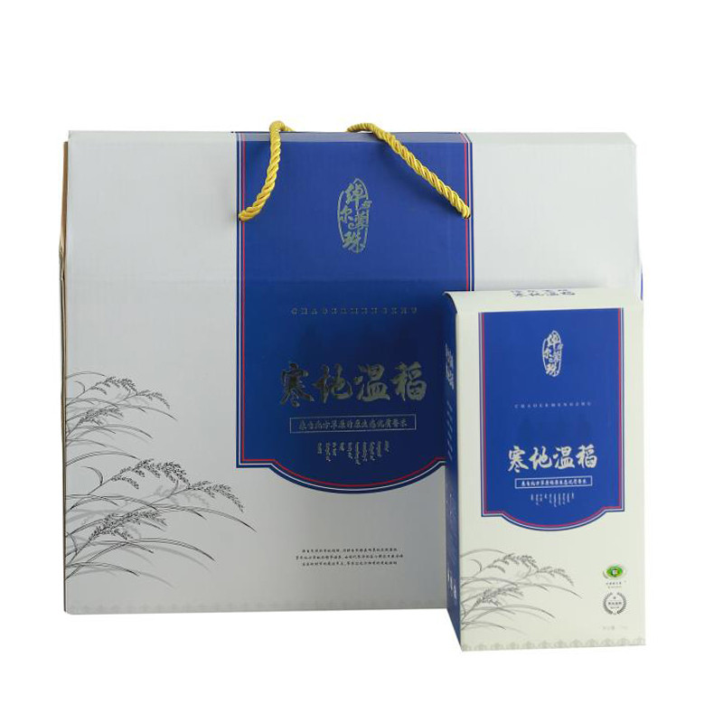 绰尔蒙珠寒地温稻礼盒5kg