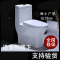 小户型坐便器超短尺寸58cm长小于60cm卫生间厕所家用短马桶雪花釉面配脲醛盖板160坑距 默认尺寸 雪花釉面配脲醛盖板370坑距