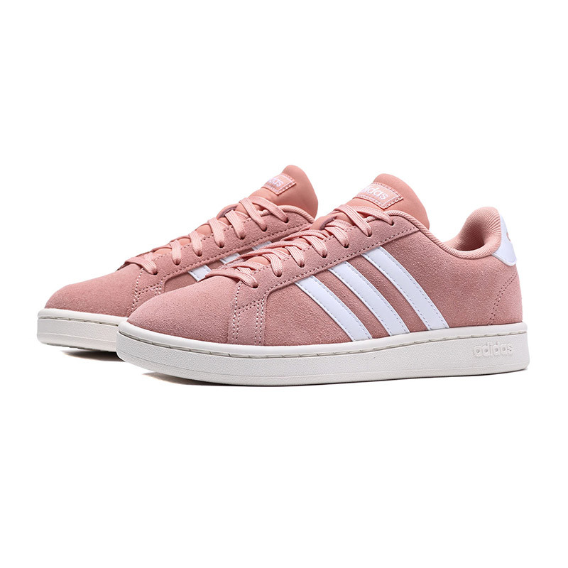 【自营】Adidas阿迪达斯NEO女鞋运动鞋休闲鞋板鞋F36498 F36498灰粉+白色 39码