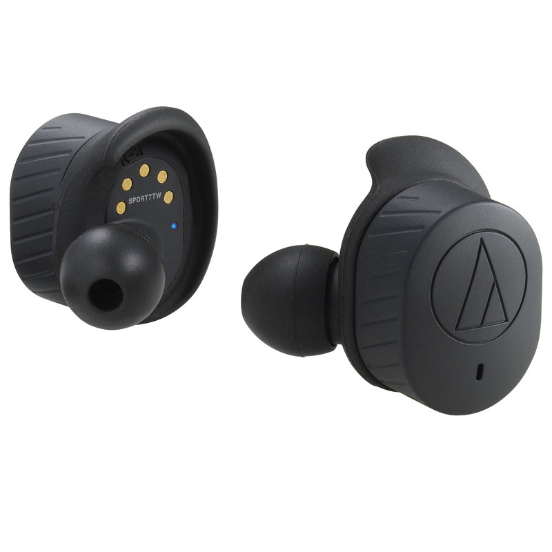 铁三角(audio-technica)ATH-SPORT7TW(黑色)真无线耳机