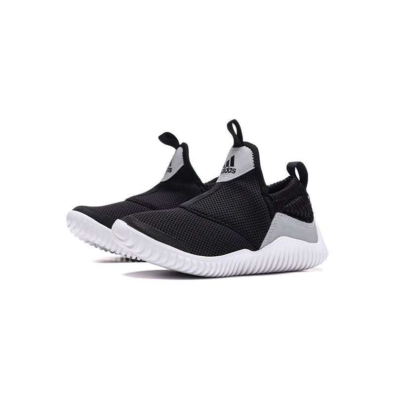 【自营】adidas童男小童鞋儿童鞋海马休闲运动鞋D96858 D96858黑色+灰色 28码/适合脚长165mm