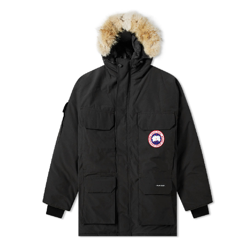 [直营]Canada Goose 加拿大鹅 EXPEDITION系列 男士短款羽绒服冬季鸭绒加厚保暖 加鹅 黑色Black M