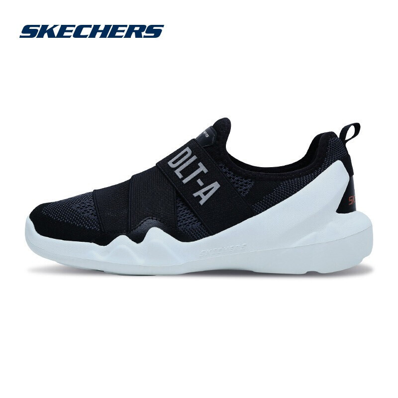 SKECHERS斯凯奇李易峰同款D’LITES系列一脚蹬运动鞋男88888101 黑色/BLK 39