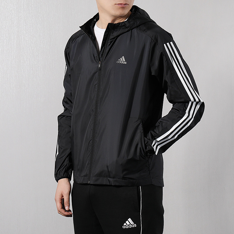 Adidas/阿迪达斯 男子运动服 防风休闲服常规款连帽夹克外套DV1050 EK4725 EK4727 EK4727 S(175/92A)