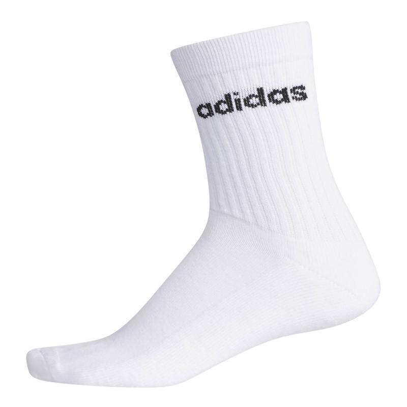 adidas阿迪达斯NEO新款男袜女袜运动休闲袜子DN4438 DN4438白色 3942