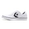 CONVERSE匡威男女板鞋星箭耐磨皮面系带休闲鞋158427C 161608C黑色 38码