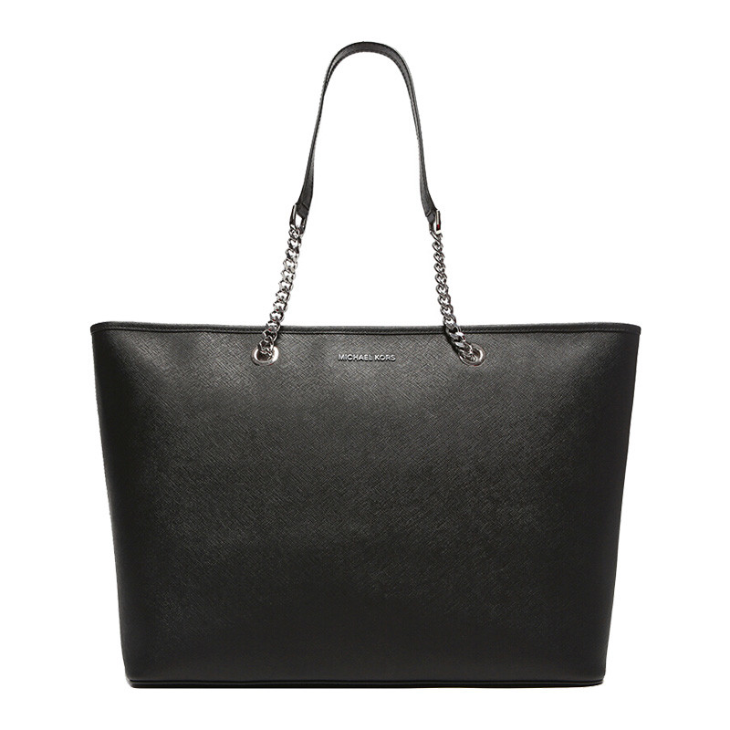 迈克·科尔斯(MICHAEL KORS)十字纹单肩女包敞口包大号30T6GJ8T6L/30T6SJ8T2L 黑色