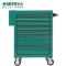世达(SATA) 95107 7抽屉带轮工具车 679*458*1007mm （计价单位：只） 绿色