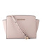 MICHAEL KORS 迈克·科尔斯 MK女包 SELMA系列牛皮中号单肩斜挎包 30T3GLMM2L 浅粉色