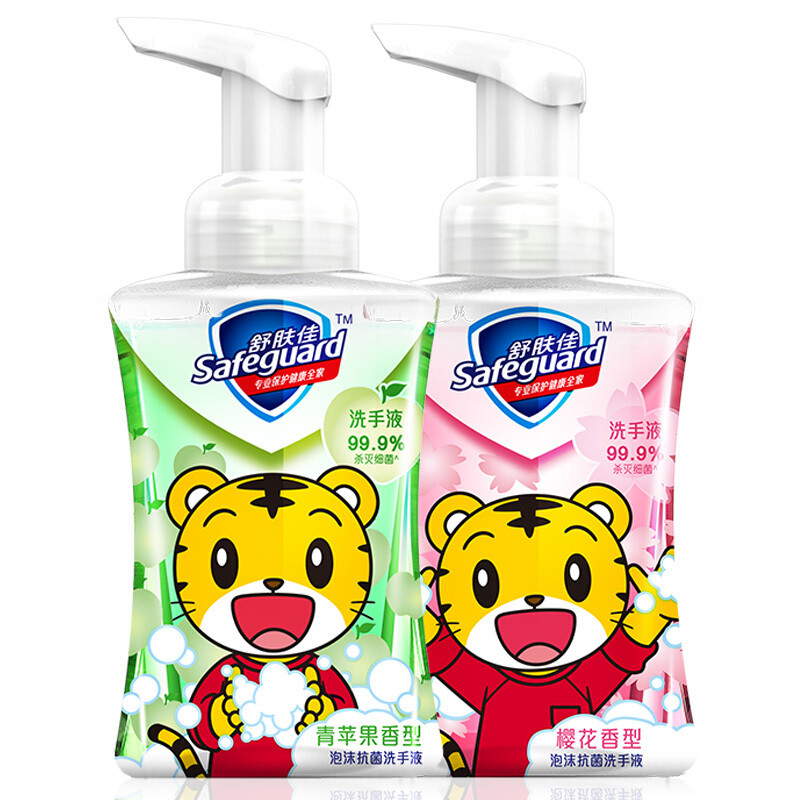 舒肤佳巧虎洗手液樱花225ml苹果225ml高清实拍图