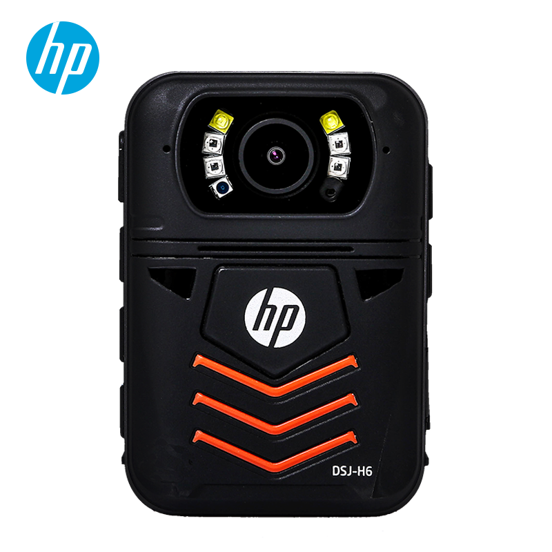 惠普（hp）DSJ-H6执法记录仪安霸A12高清红外1440P便携现场记录仪 官方标配32G