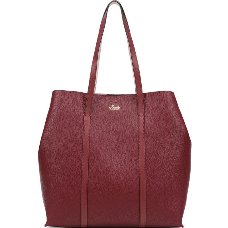 Bally 巴利 女士皮质手提包 RODEO D 06-深红色