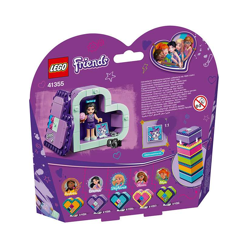 LEGO 乐高 Friends好朋友系列 艾玛的爱心藏宝盒41355