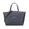 COACH 蔻驰 女士抛光粒面皮革PRAIRIE手提包单肩包 58874 LINAV-海军蓝