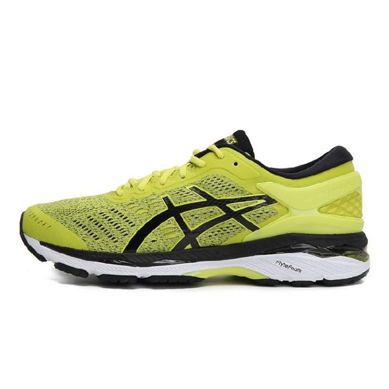 ASICS(爱世克斯)GEL-KAYANO24春季男子跑步鞋T749N-8990 黄色 46