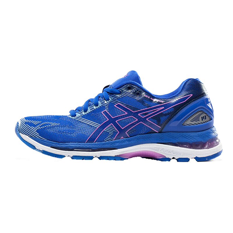 ASICS/亚瑟士GEL-NIMBUS19女款缓冲跑步鞋减震运动鞋T750N_2 T750N-4832蓝色/紫色 37