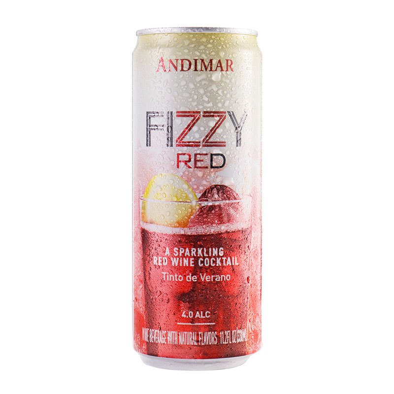 西班牙原瓶进口红酒 爱之湾（ANDIMAR）霏逸轻气泡果味甜红葡萄酒鸡尾酒330ml单支装