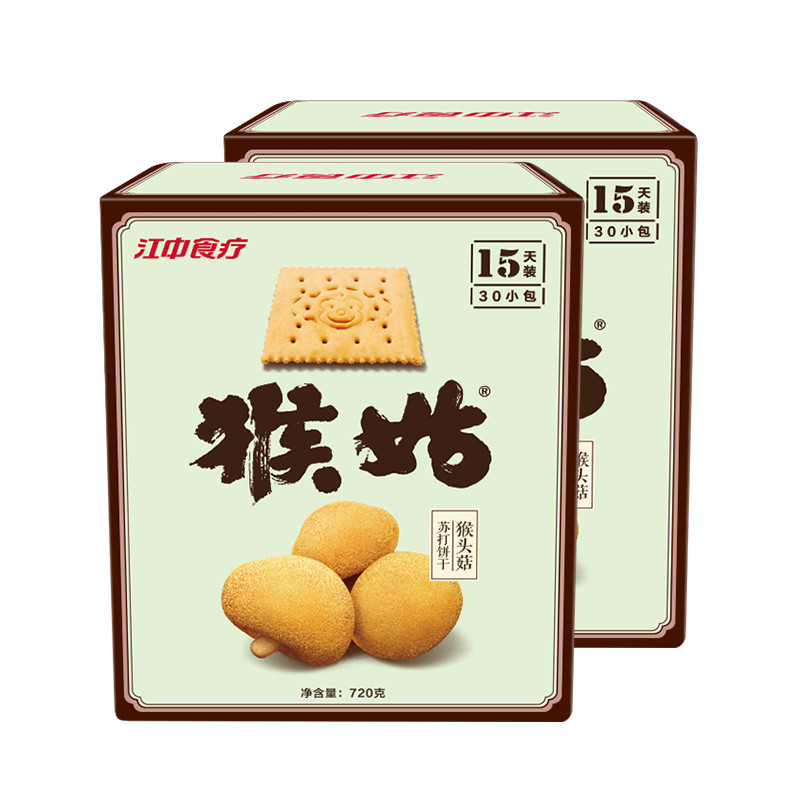 江中猴姑米稀酥性饼干720g1