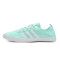 阿迪达斯adidasNEO女鞋运动休闲鞋板鞋BD7823 EE4942清澈薄荷绿+白色 37码