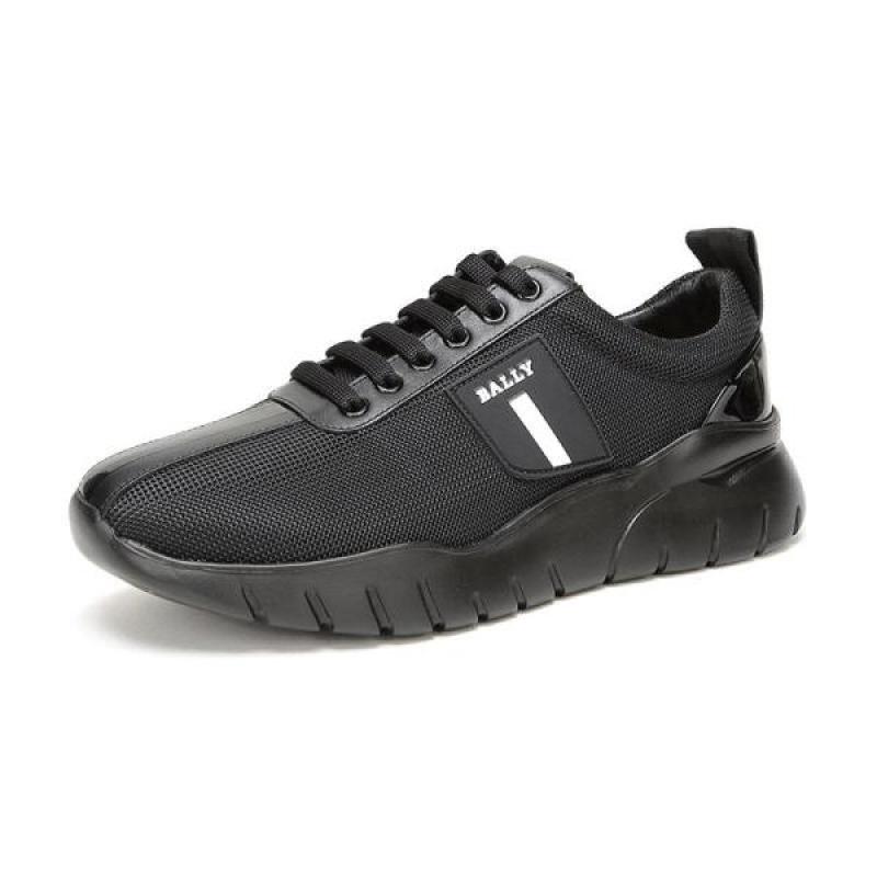 BALLY 巴利 男款织物系带运动鞋 BINKY T 00-黑色 5