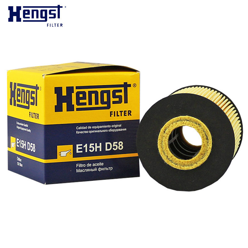 汉格斯特（hengst）机油格滤清器纸芯E15H D58适用于沃尔沃S40/S80 XC90