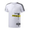 Adidas阿迪达斯NEO男装运动休闲圆领短袖T恤运动服DW8128 S DW8128白+黑