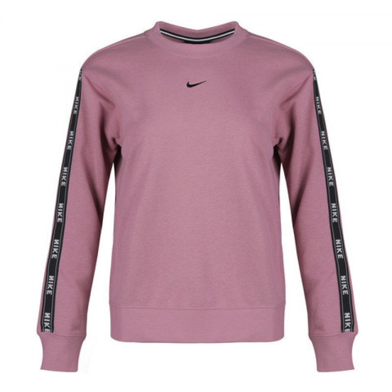 耐克2019年新款女子ASWNSWCREWLOGOTAPE套头衫AR3055-5 XL 紫