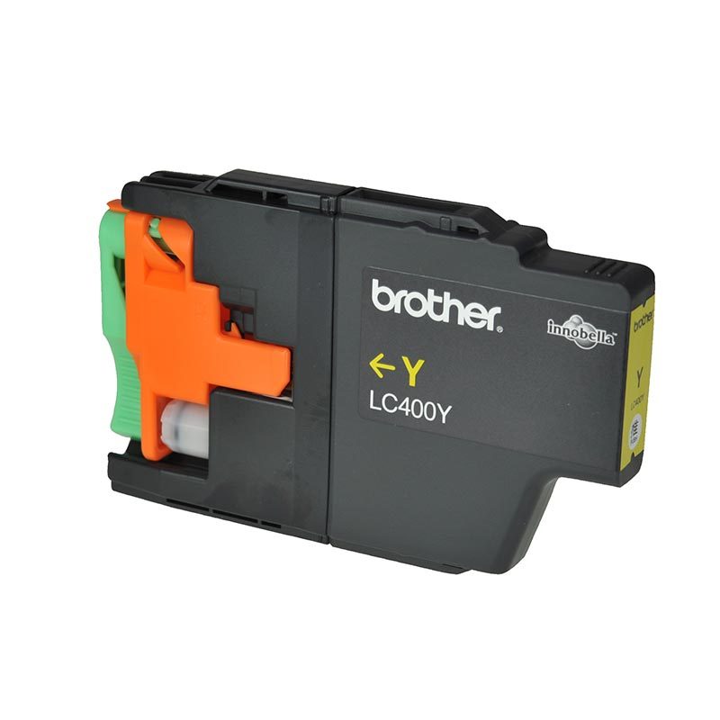 兄弟(brother)原装墨盒LC400BKCMY 适用兄弟J430 J625 J825 打印约600页左右 黄色
