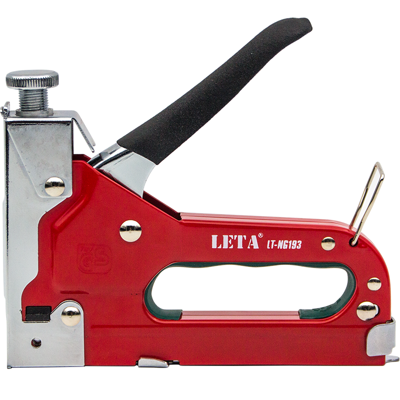 【苏宁自营】勒塔（LETA）工具重型手动三用打钉枪 码钉枪 门型u型T型射钉枪送1500枚钉子LT-NG193