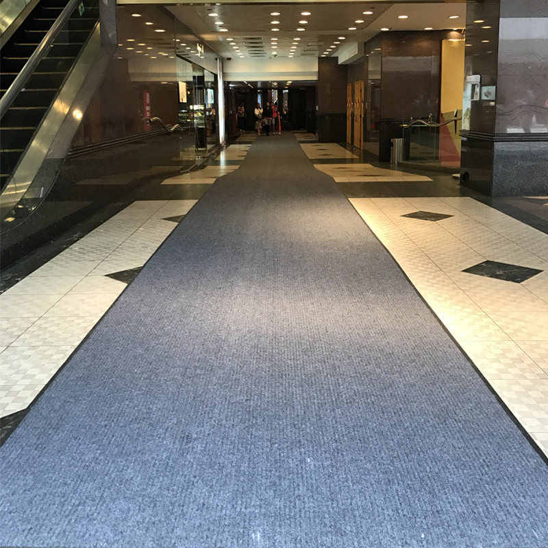 东龙浩宇 除尘地垫 防滑垫 刮泥地毯灰色款 120cm*180cm 120*180cm 灰色