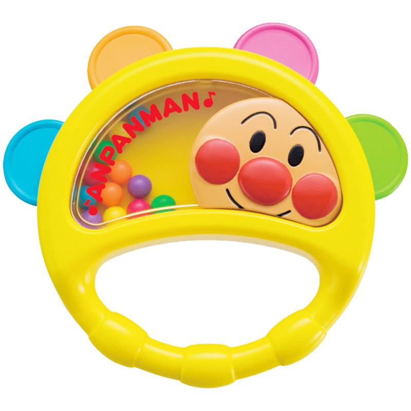 面包超人ANPANMAN 婴儿铃鼓 3个月以上适用